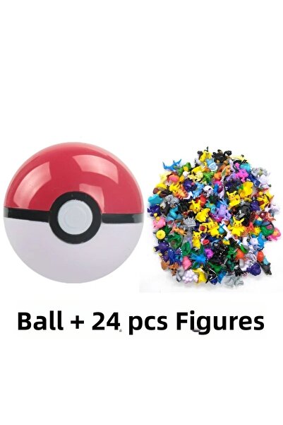 Choice Ball - 24Pcs Pokemon 7cm Pokeball with Figures Action Anime Figures Cu...