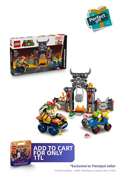 LEGO ®   Super Mario ™ Mario Kart ™   – Bowser's Castle 72039 - Toy Building Set for Kids 9+ (1068P)