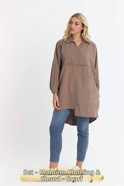 SEE MORE قميص بيجونفيل تونيك مقاس قياسي