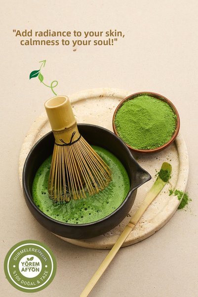 Gülçehre Natural Antioxidant and Source of Tranquility Ancient Elixir of Focus and Calm Pure Matcha Powder, Macha |   30Gr.