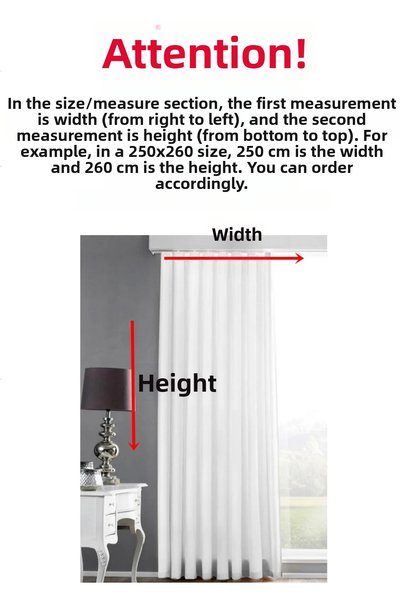 Alp Perde Grek Ütü İstemeyen Modern Tulle, Straight White Tulle Curtain with Skirted Leads 1/3 Pleat (Tightly Pleated) Alpine Curtain
