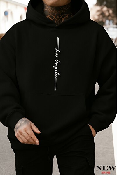 New Shine Los Angeles Printed Sweatshirt