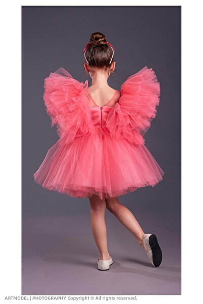 Magu Girl - Comotini Evening Dress with Tutu Skirt and Crown