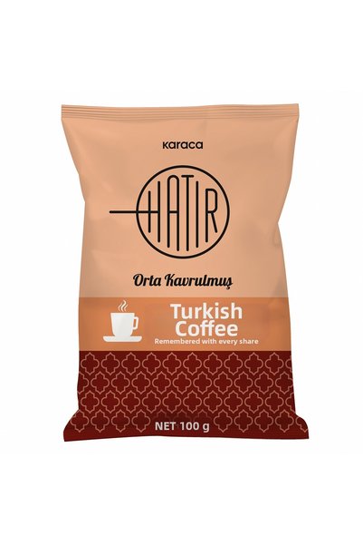 Karaca Hatır Medium Roasted Richly Foaming Turkish Coffee 100 Gr
