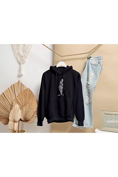 Pink Sky سويت شيرت فلسطين مطبوع للجنسين مقاس كبير