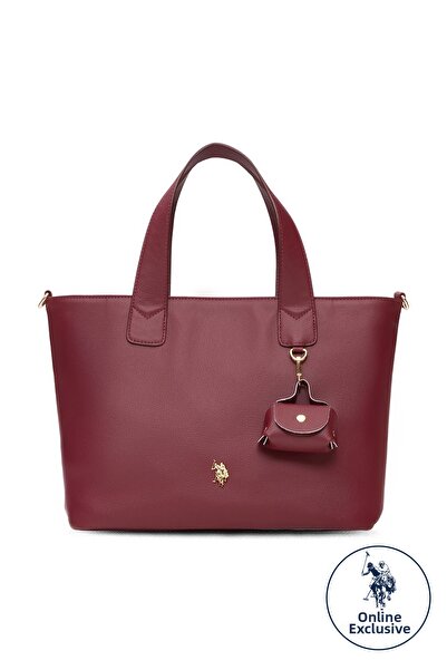 U.S. Polo Assn. Geantă de umăr pentru femei Claret Red Us25598 Exclusiv online