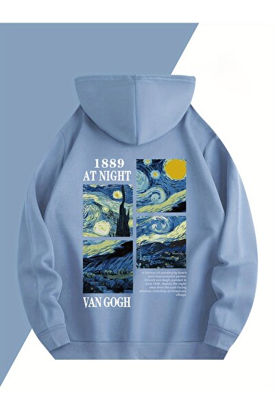uyguntarz Oversize mikina s potlačou Vangogh