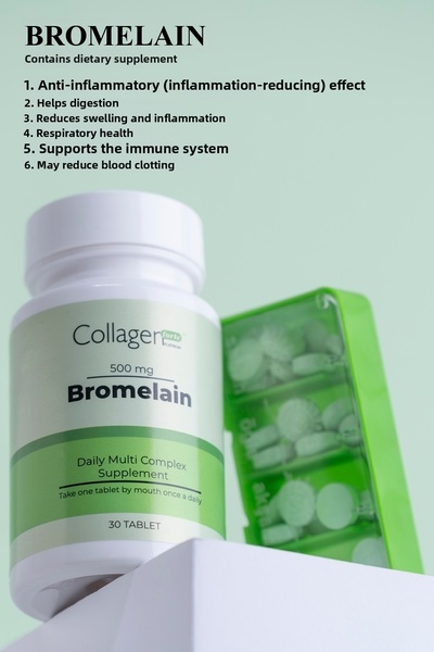 Collagen Forte Platinum Bromelain 500 Mg Food Supplement