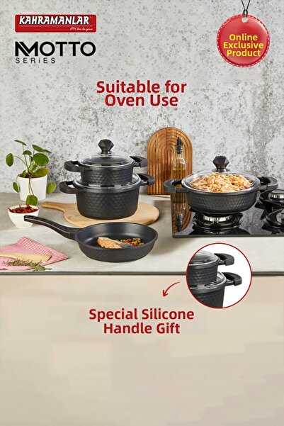 Kahramanlar Prime 7 Piece Cast Pot Set