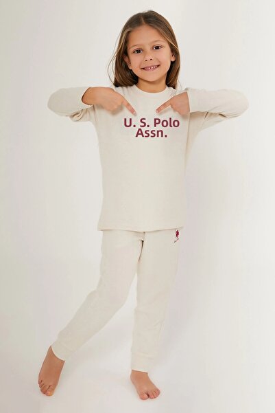 U.S. Polo Assn. BÁZIS. Polo Assn Shine White lányos tréningruha szett