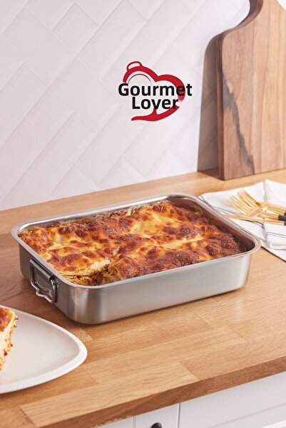 Karaca Κατσαρόλα/Ταψί Λαζάνια Ατσάλινο Kitchen Lover 30x21 εκ.