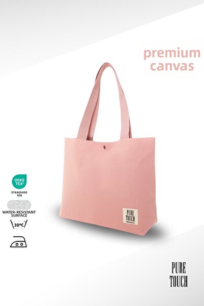 Pure Touch |   Women's Bag |   Large Size |   Snap Fastener |   Lined |   Inn...