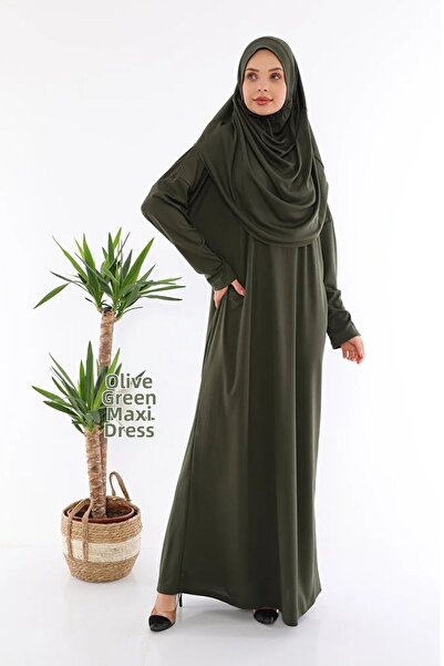 medipek One Piece Prayer Dress Khaki