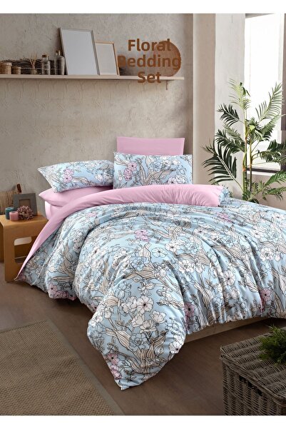 MyStory Home Sada dvou povlečení na přikrývku s prostěradlem Fiore
