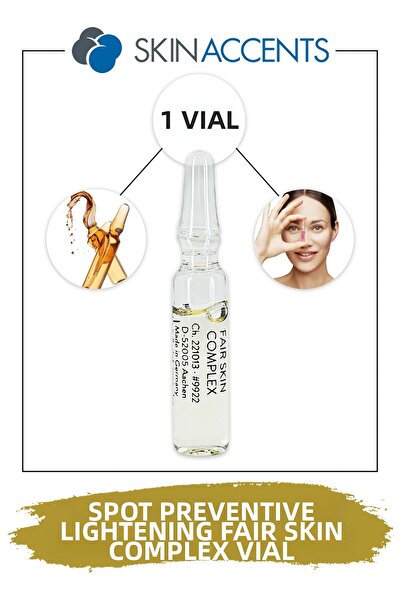 Skin Accents مصل البشرة المركب من Fair Skin - تفتيح البشرة، 1 ديرمارولر ومصل ديرمابين