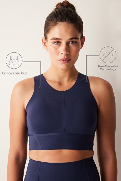 Penti حمالة صدر رياضية عالية الدعم باللون الأزرق الداكن