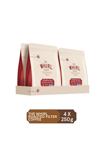 The Whirl Ethiopia Guji Ground Filter Kah 250 Gr X 4 Pieces