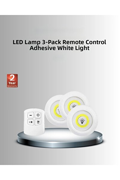 Epilons Decorative and Practical 3-Light Remote Controlled Spot Led Lighting