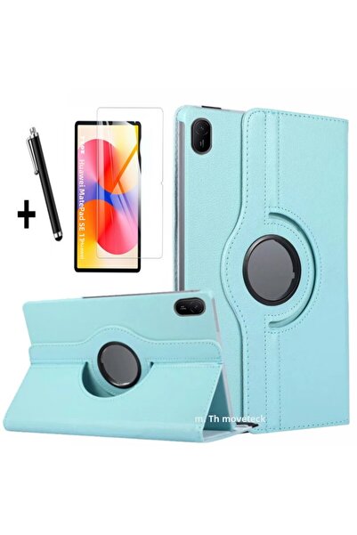 m.tk moveteck حافظة تابلت Huawei Matepad Se 11 بوصة 360 دوارة من جلد البولي يوريثان مع واقي شاشة ومجموعة قلم