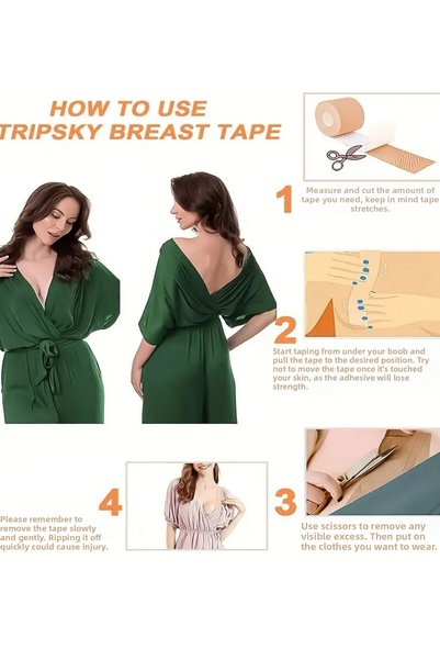 SEBURAM COLLECTION Shaping Lifting Invisible Breast Tape - 5 cm x 5 m