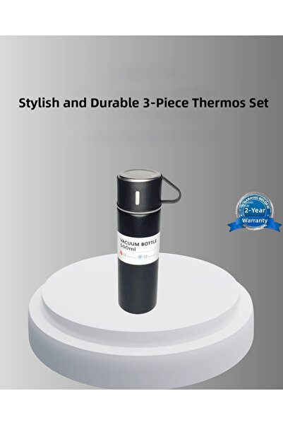Epilons 500 ml Vacuum Thermos – Double Layer Stainless Steel, Special for Hot...