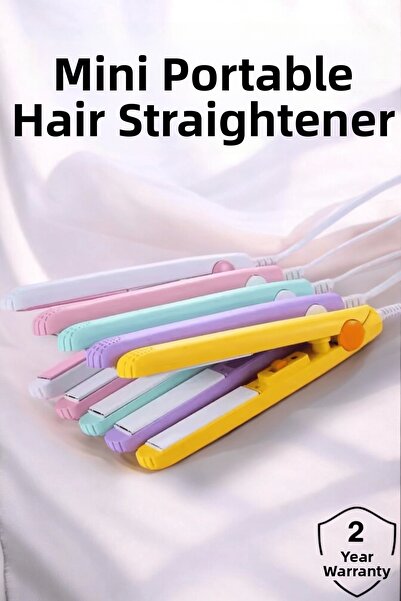 CT STONES 180 ° C Mini Hair Straightener Providing Heat and Long-Lasting Stra...
