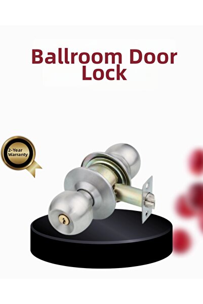 CT STONES Stainless Steel Durable Knob Door Lock