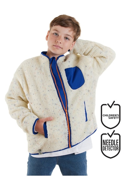 Denokids Boys and Girls' Coat Soft Plush Unisex Children's Coat