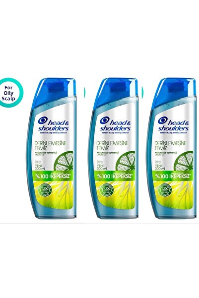 Head & Shoulders تنظيف عميق للتحكم في الزيوت × 3 قطع