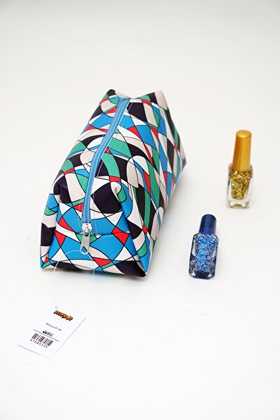 Rof Bag Point Pattern Makeup Bag