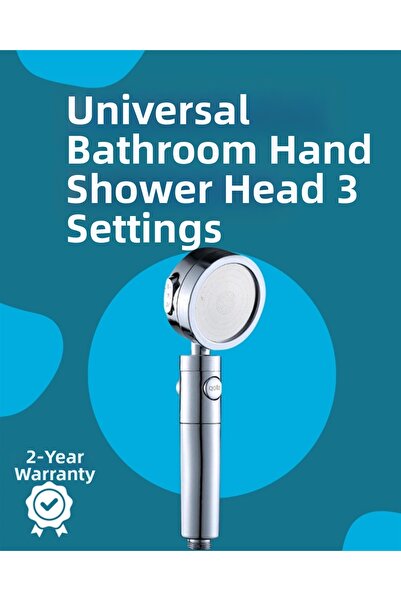 Epilons Water-Saving and Easy-To-Install Handheld Shower Head – High
