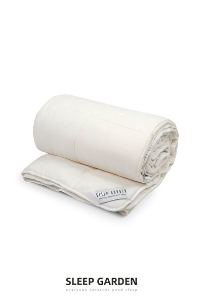 Sleep Garden لحاف جرينورا من الخيزران الطبيعي مقاس فردي 155×215 مع حقيبة تغليف