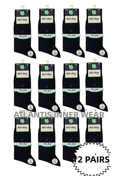 Dündar Мъжки тънки летни чорапи под коляното, 12 броя, 40-44