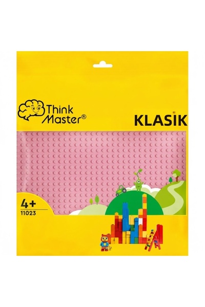 Baykush Classic Plate Pink (Floor) Compatible with Building Toy - Classic Flo...