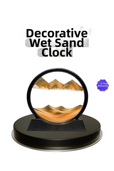 Epilons Clepsidră decorativă transparentă – Corp rezistent, Stil minimalist, ...
