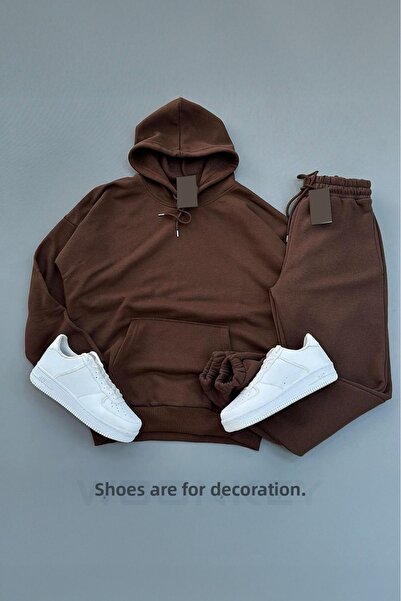 woonkey UNISZEX TRÉNINGRUHA SZETT FELSŐRÉSZ ÉS ALSÓRÉSZ 3 SZÁLBA SZÍVATTYÚZOTT PAMUTTAL