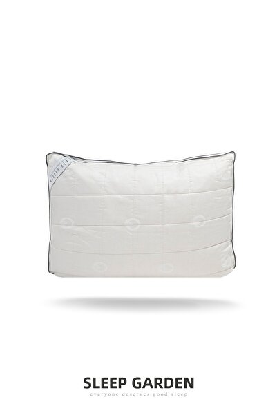 Sleep Garden Pernă Cotton Luxe Premium 50*70 cu husă din in și jută, cu husă ...