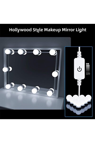 ForWhat Makeup Mirror Lighting Kit for Office Home Office Personal Care