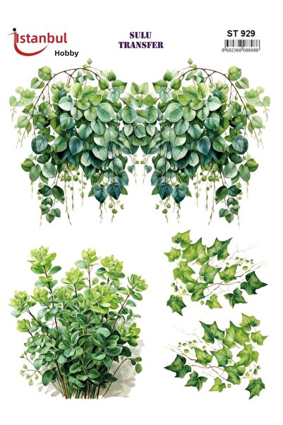 İstanbul Hobi Water Transfer Paper 25X35Cm St-929