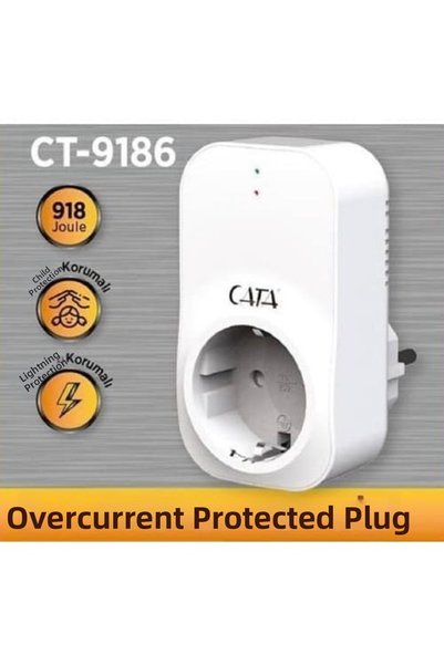 Cata Ct 9186 Surge Protected Socket Ct 9186