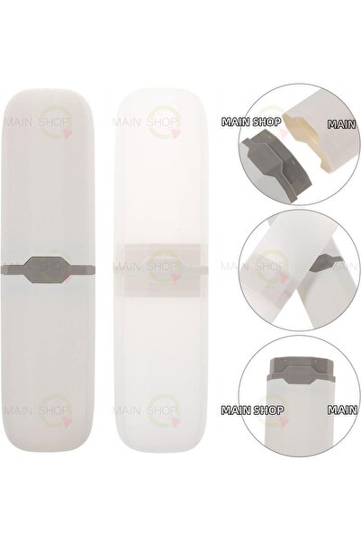 MAİN SHOP قطعتان من ملحقات السفر لحمل النظارات وتخزين معجون الأسنان وفرشاة المكياج M-299