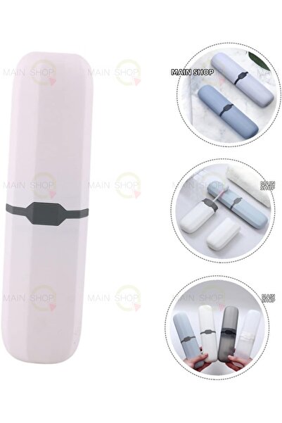 MAİN SHOP 2Pcs Toothbrush Storage Case Bag Travel Carrying Glasses Toothpaste Brush M-299