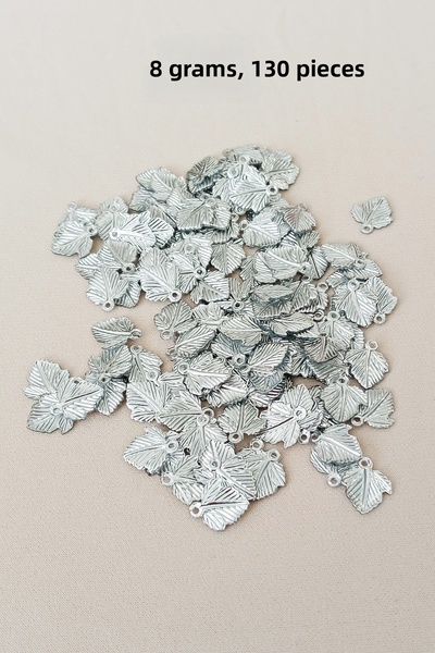 Royaleks Oya Abiye Brățară Colier Plexi Plastic Metalic Paiete Culoare Argint...