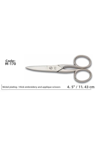 Twin Store Europe Thick Embroidery Scissors Super Quality No:4.5 11.43 Cm