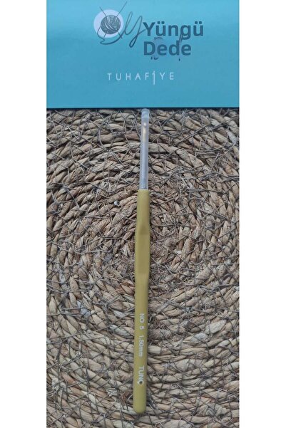 Tunç إبرة كروشيه ناعمة ومرنة من السيليكون، رقم 5، 1.50 مم (هذا الكروشيه ليس س...