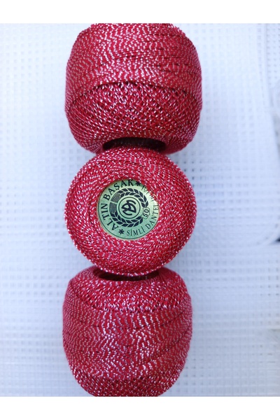 Altınbaşak Simli Dantel Ipliği 20gr.