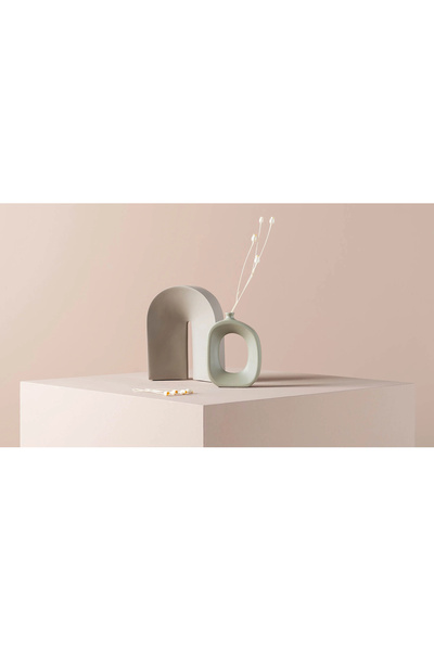 Kelebek Dekor Viena Küçük Vazo