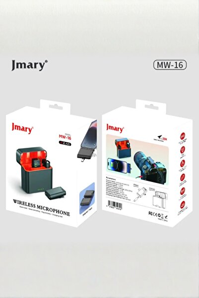 Jmary MW-16 3in1 Plug Play Lapel Lavalier Wireless Microphone for Mobile & Ca...