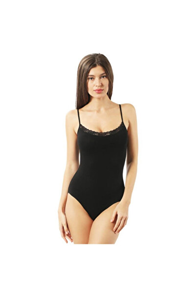 La Livva Kadın Modal Ip Askılı Dantel Çıtçıtlı Badi Imer9255