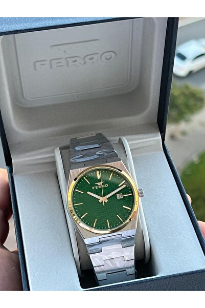 FERRO Men's Wristwatch - Italian Designcollection Efm40136-A3, 3 Atm